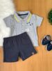 conjunto polo/bermuda brandili 14728