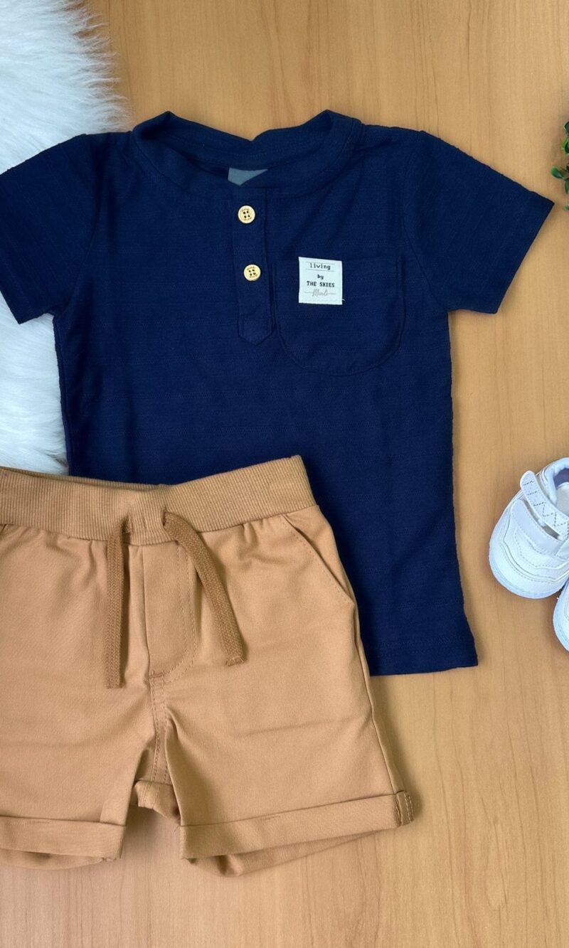 conjunto camiseta/bermuda 14712