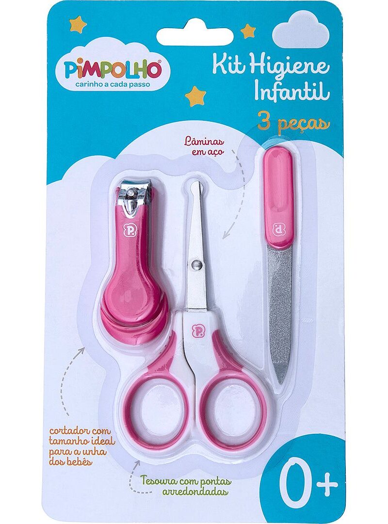 kit higiene c/3 peças pimpolho 11403