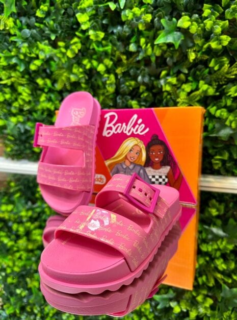 chinelo barbie slide 15502